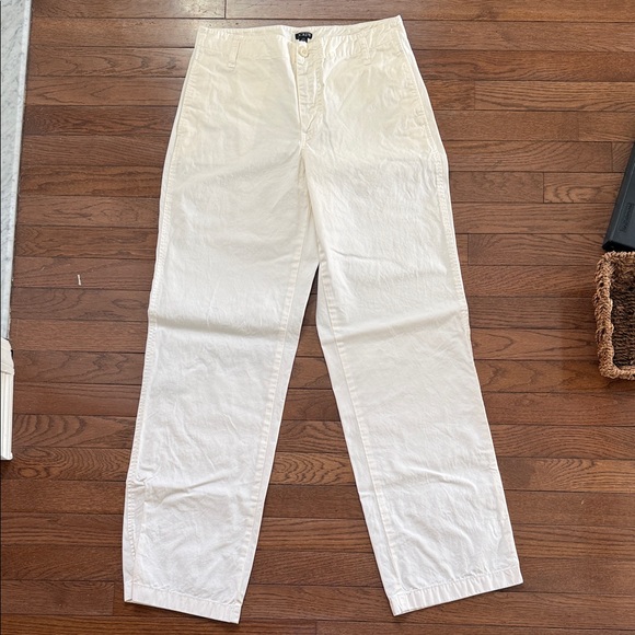 J. Crew Pants - J. Crew Sailor Heritage Chino Pant White 27T